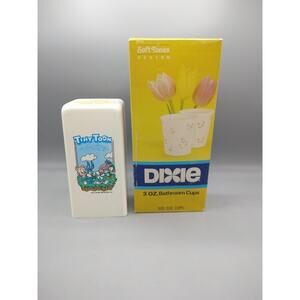 Dixie Cup Dispenser Tiny Tons Kitchen/Bathroom Pop Up Cups Included